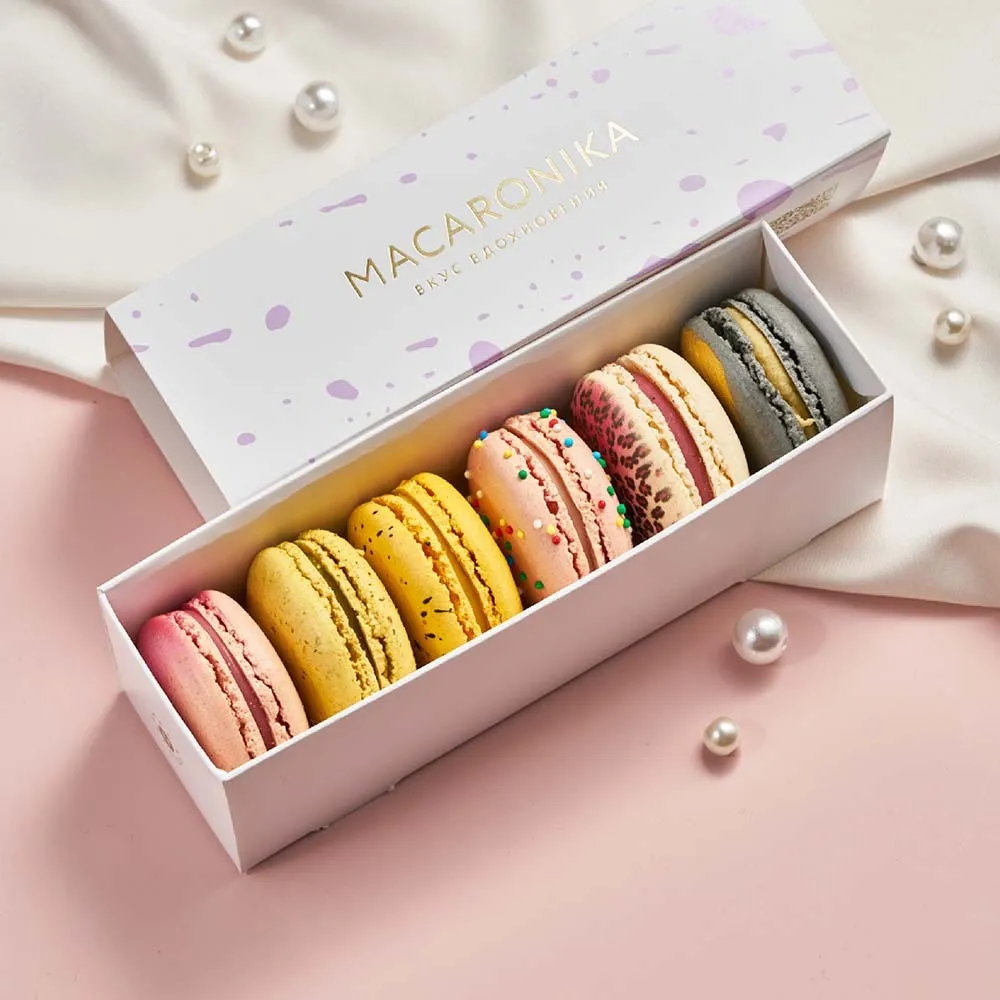 Макарон ассорти, 6 шт