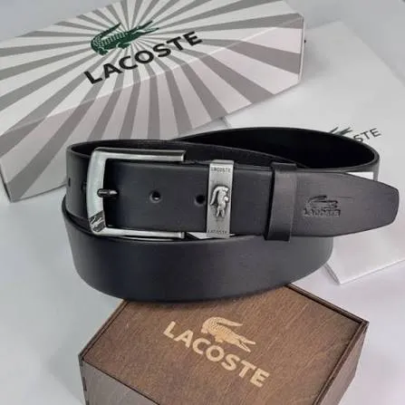 Ремень кожаный Lacoste
